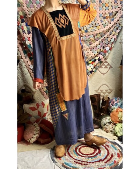 70's folklore vest
