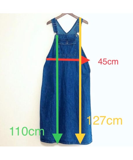 denim salopette