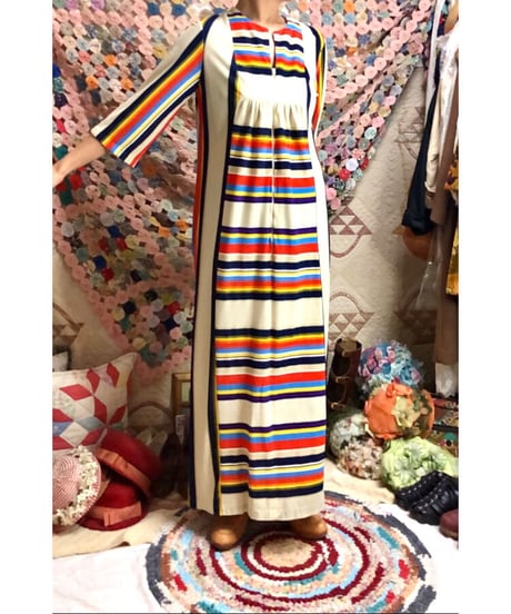 70's pile dress