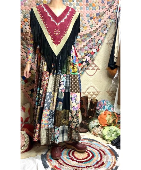 suede fringe shawl