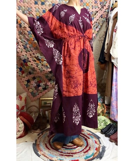 india batik dress