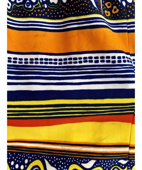 60's psychedelic pattern maxi skirt