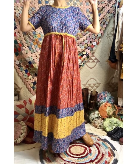 flower cotton dress