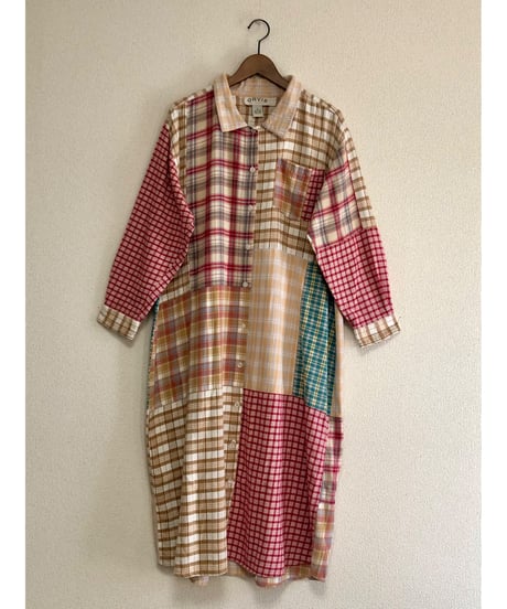 plaid flannel shirt dress