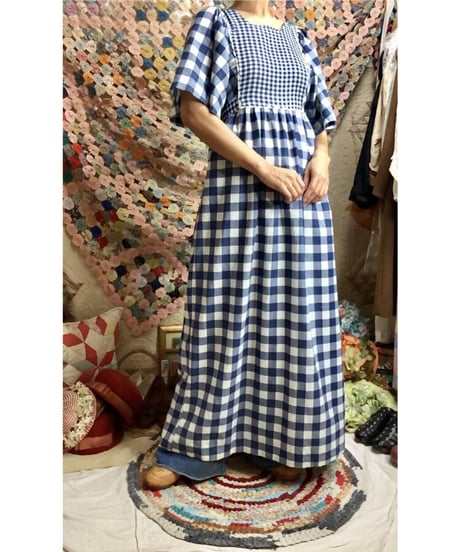 70's plaid dress