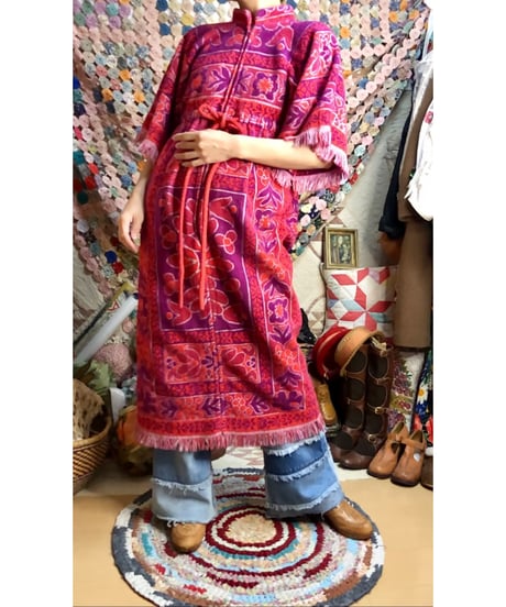 60s pile dress
