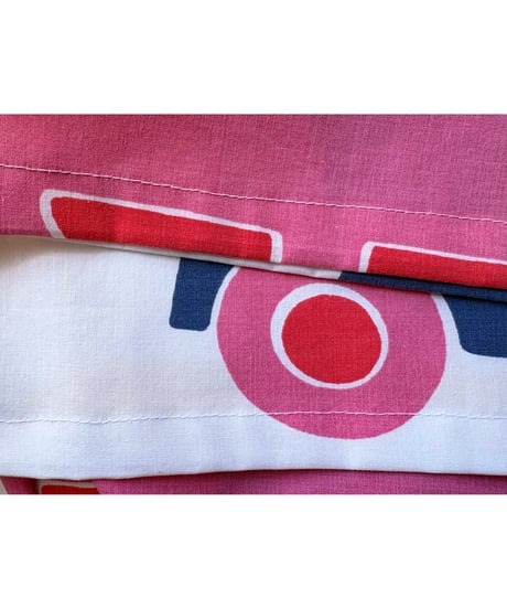marimekko bo-boo super wide leg pants（70s fabric）