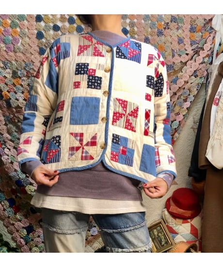 patchwork quilt jacket