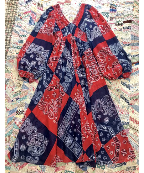 1970's bandanna one-piece ①