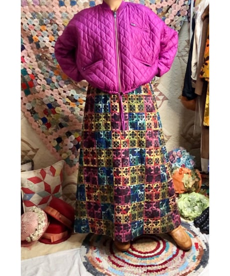 free people quilting design blouson