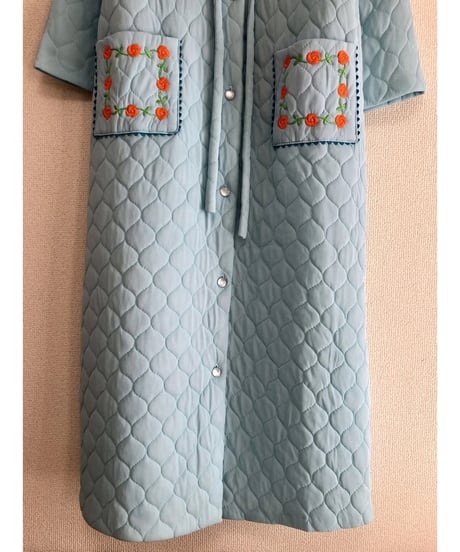 60s quilting robe（NOS）