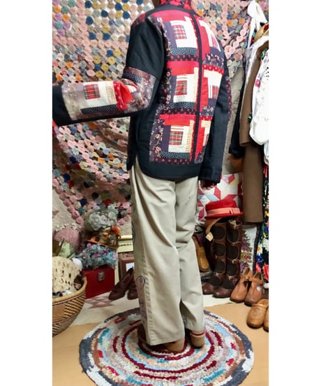 patchwork quilt jacket