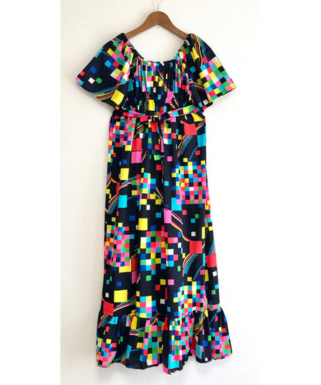 60's psychedelic dress