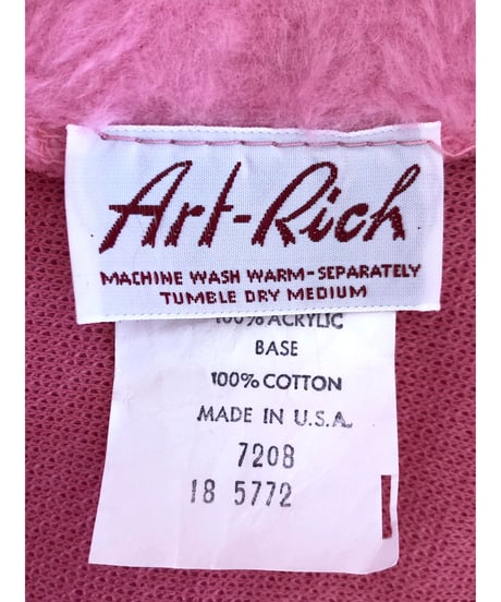 70s fleece fur coat