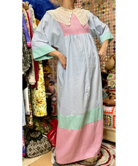 pinstripe easy dress
