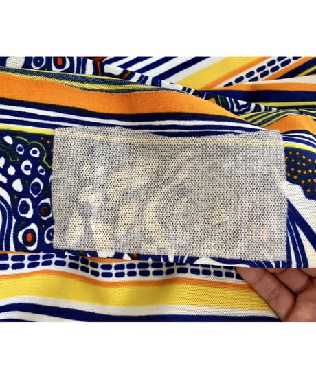 60's psychedelic pattern maxi skirt