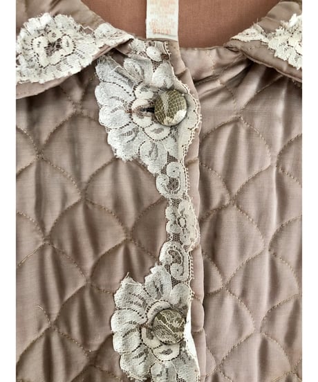 60s quilting robe