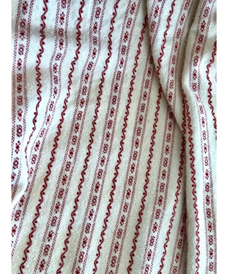 l.l.bean flannel dress（red）