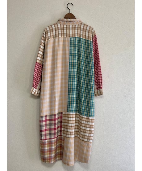 plaid flannel shirt dress