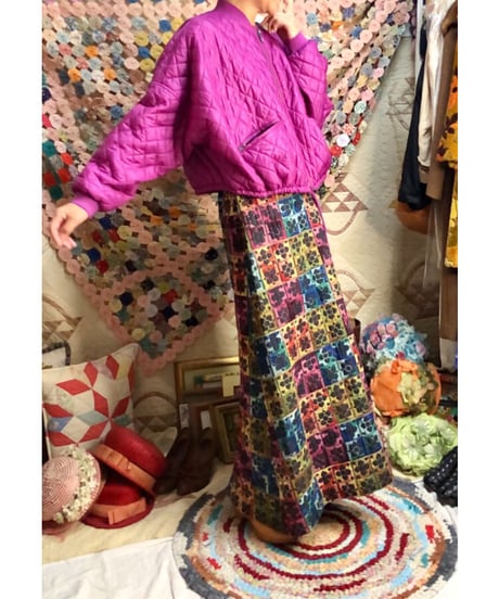 free people quilting design blouson