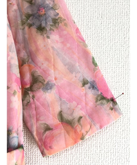 60s quilting coat