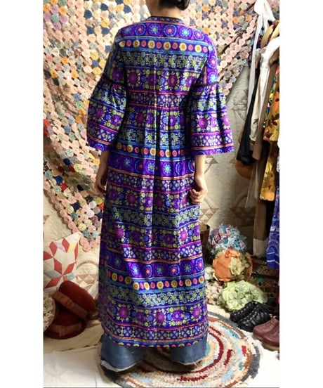 60's flower dress