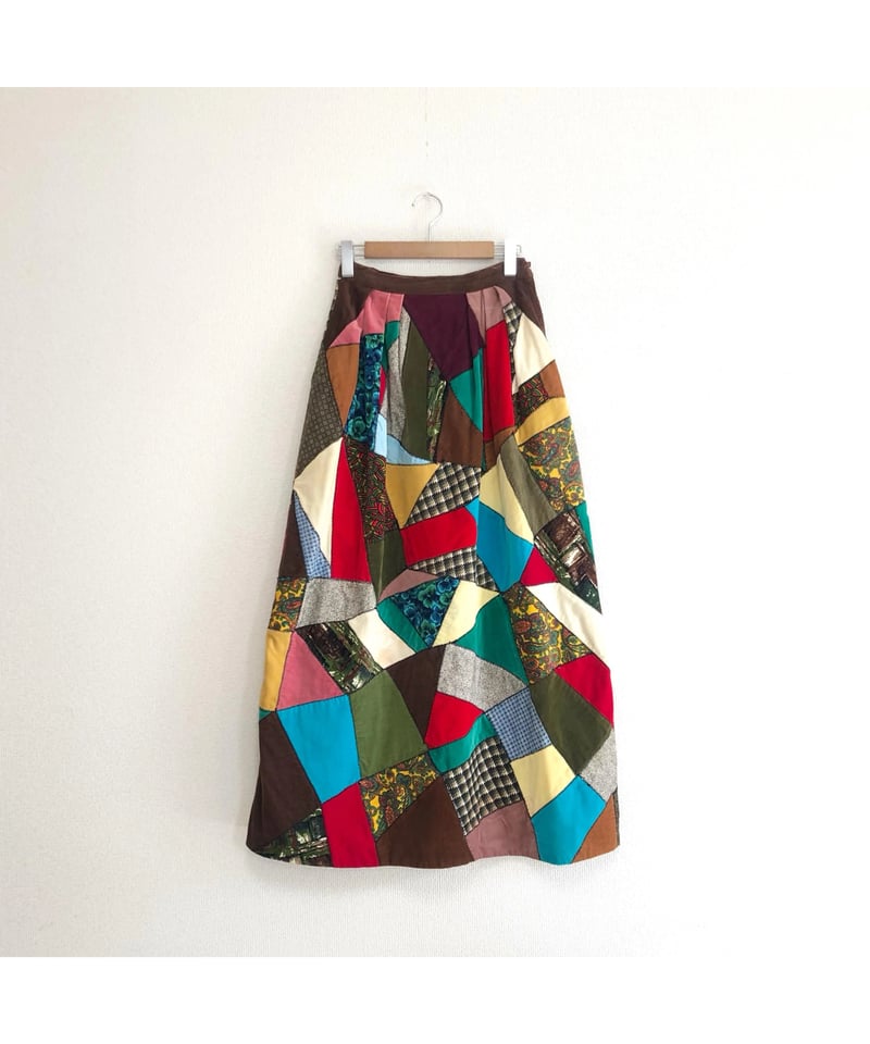 Special 70s vintage パッチワーク キルティング　スカート 70s vintage パッチワーク キルティング スカート 70s vintage