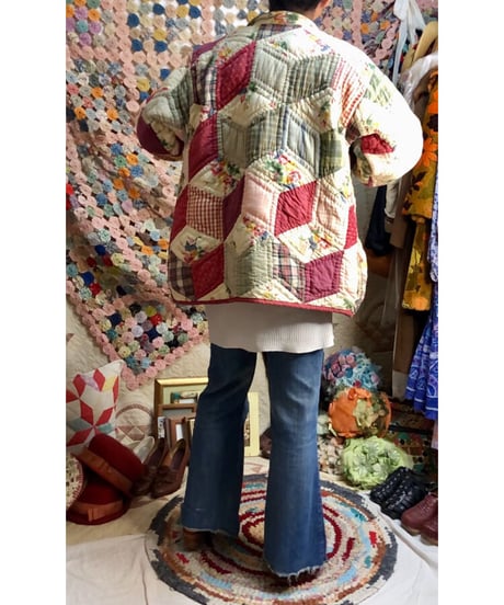 patchwork quilt jacket