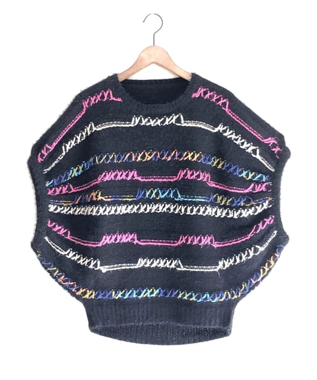 round knit vest