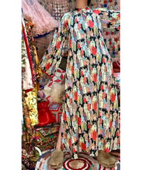 oriental maxi dress