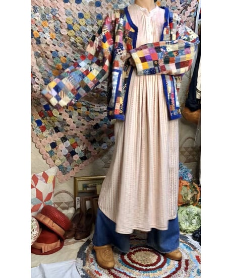 patchwork house motif jacket