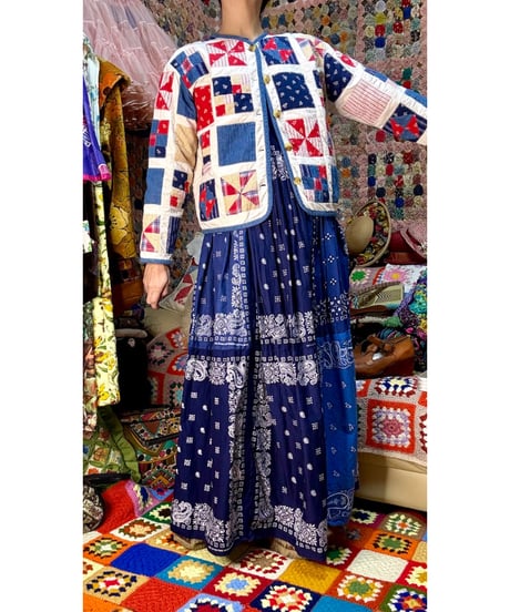 patchwork quilted jacket
