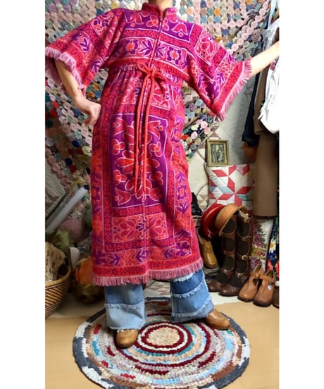 60s pile dress