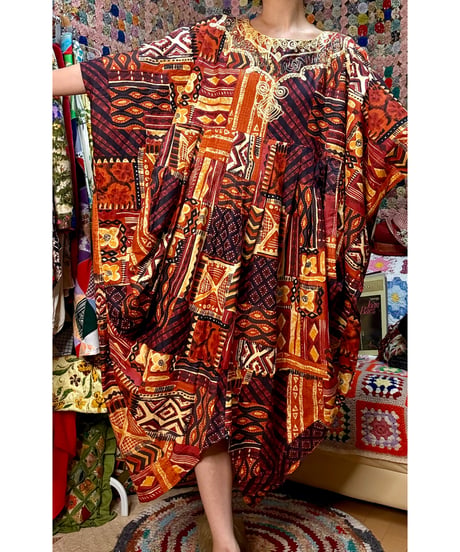 embroidered cotton dress