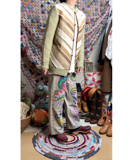 patchwork cardigan