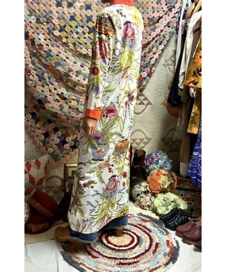 60's flower dress