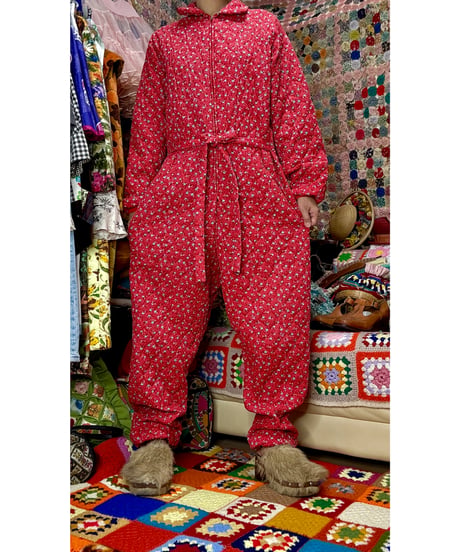 70-80s quilted jumpsuits