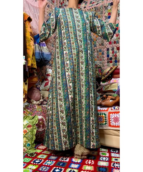 70s hawaiian dress