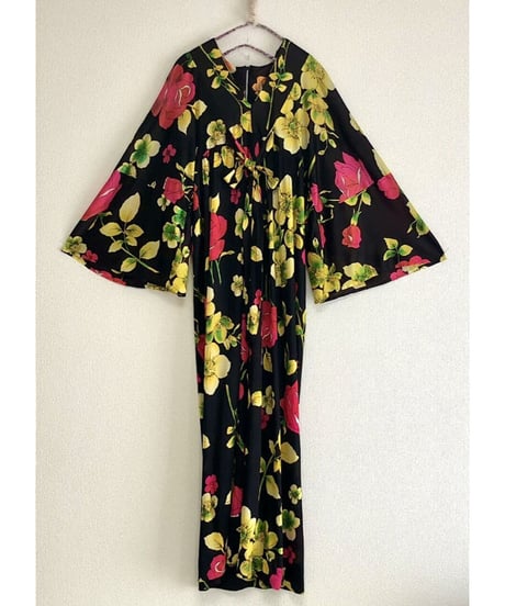 60's flower dress
