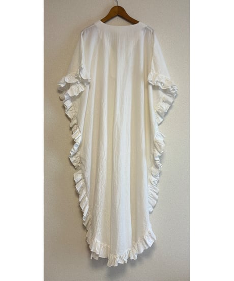 frill easy maxi dress