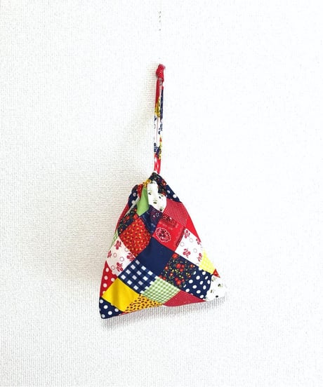 70's patchwork print dress
