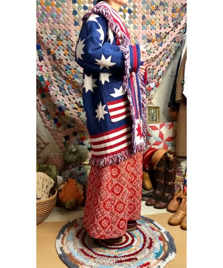 star&stripes fringe jacket