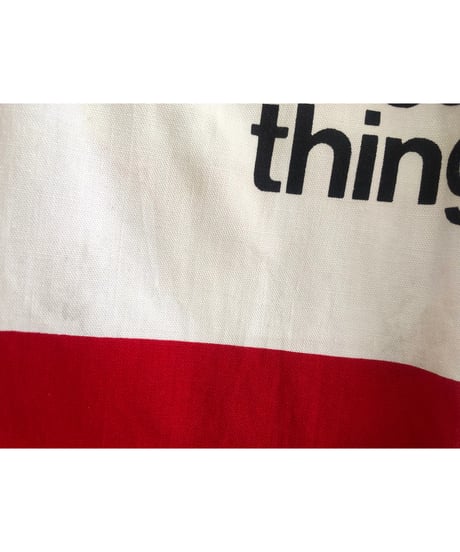 70s coca-cola print cotton pants