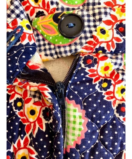 70s heart motif quietd skirt