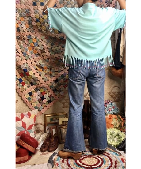 cats fringe tee