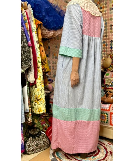 pinstripe easy dress