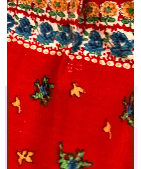 70s flower dress