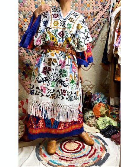 mexican peacock poncho