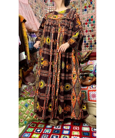 african wax print dress