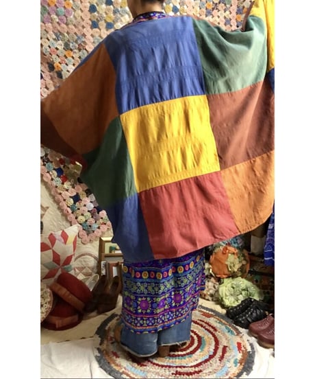 batwing cotton jacket